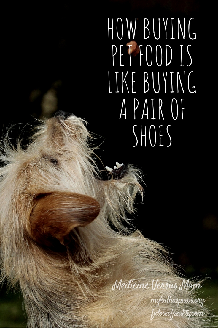How Buying Pet Food Is Like Buying a Pair of Shoes
