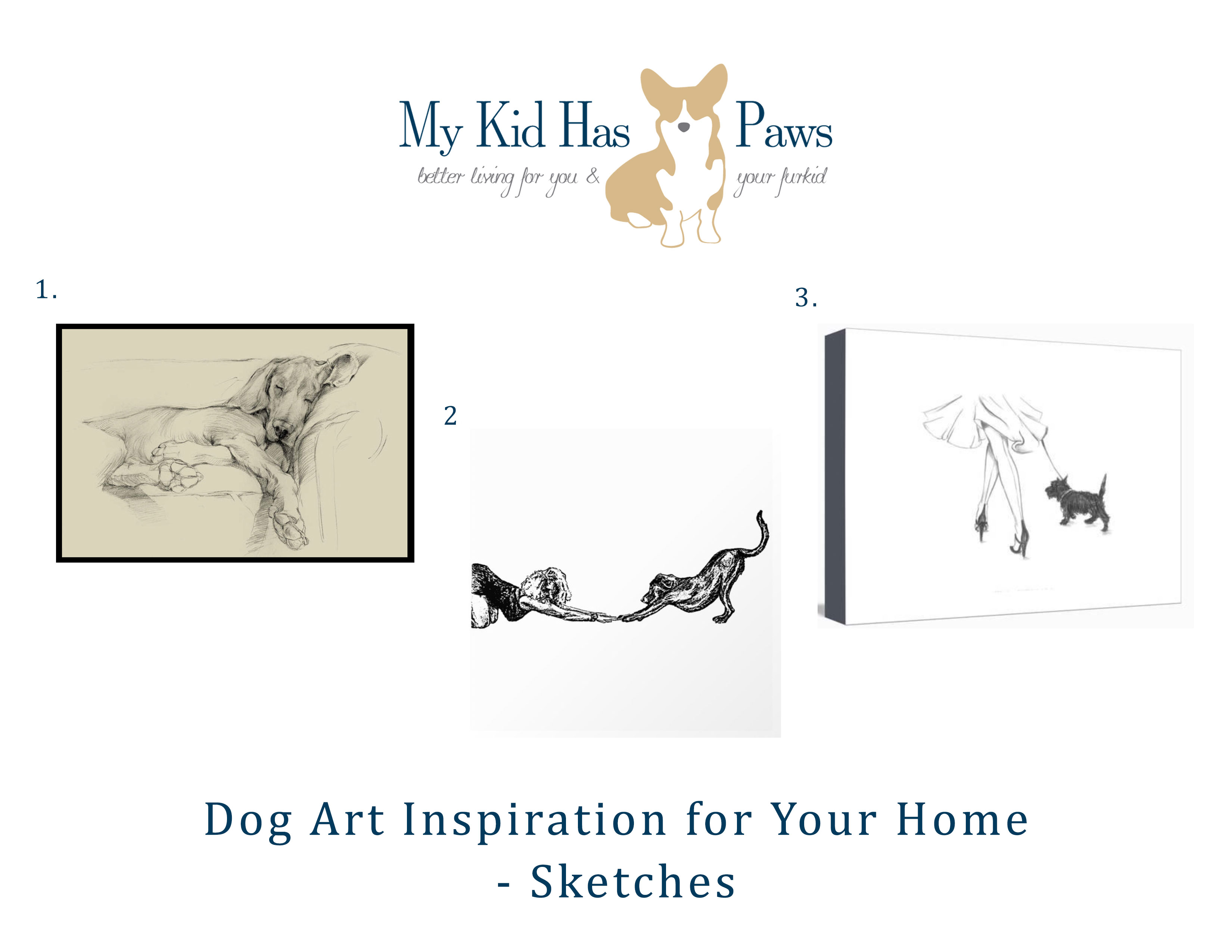 Dog Inspired Art for Your Home