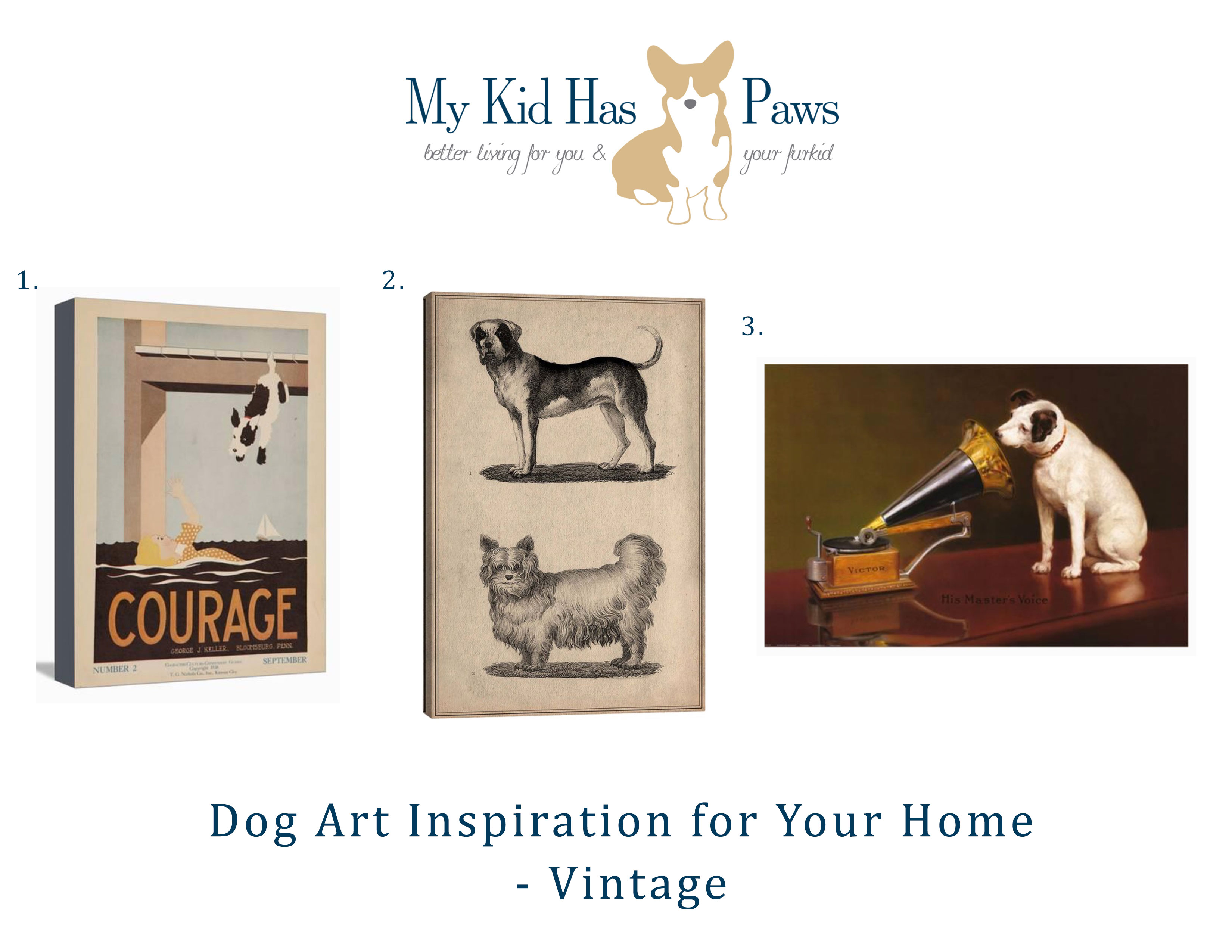 Dog Inspired Art for Your Home