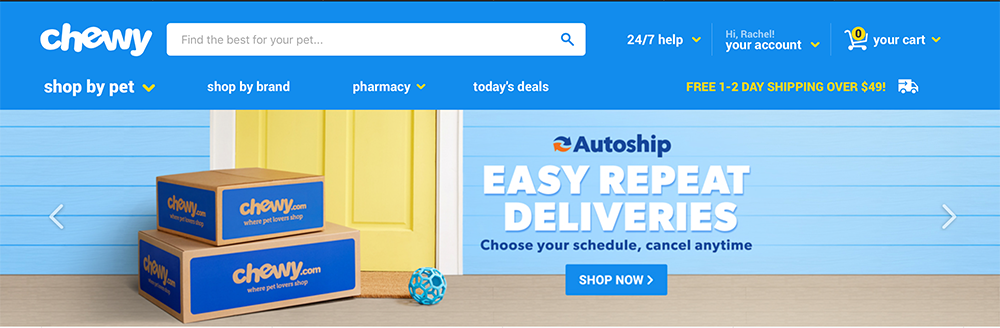 How Chewy.com Simplifies My Life